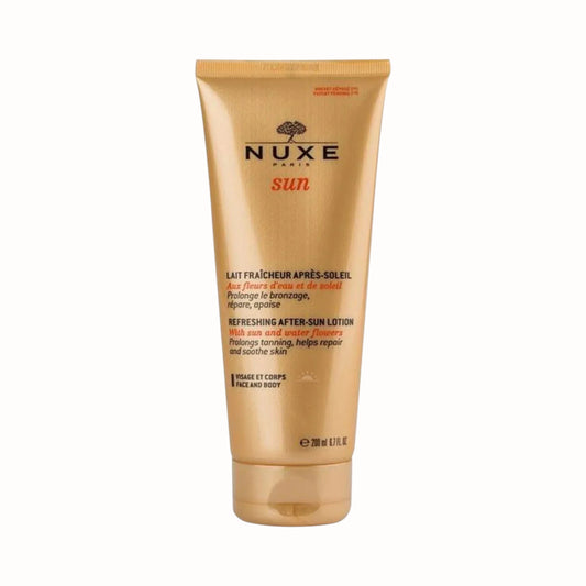 NUXE Sun Refreshing After-Sun Lotion for Face and Body - DermLane