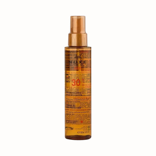 NUXE SUN Tanning Oil High Protection SPF30 - DermLane