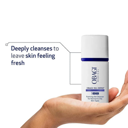 Obagi Nu-Derm Foaming Gel AM/PM #1 - DermLane