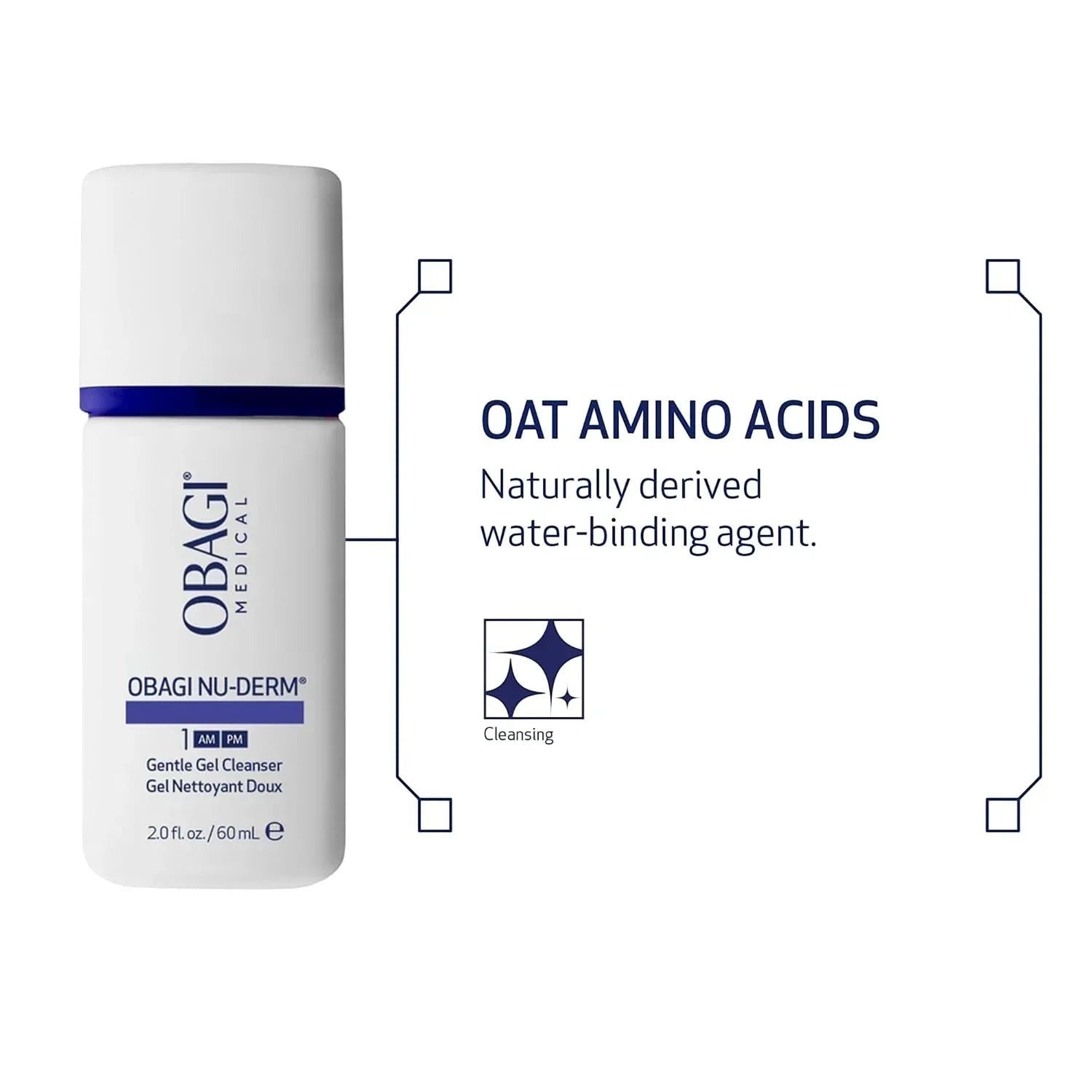 Obagi Nu-Derm Gentle Cleanser AM/PM #1 - DermLane