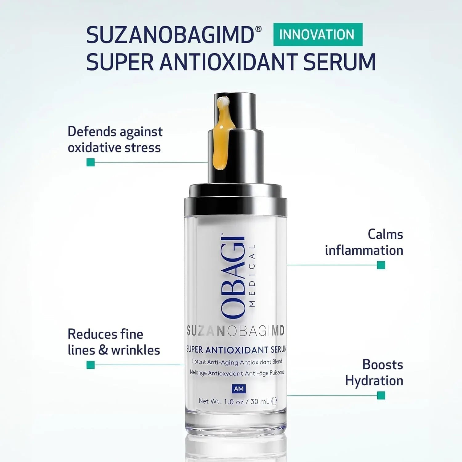 Obagi SuzanObagiMD Super Antioxidant Serum 1 oz - DermLane