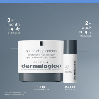 Dermalogica Sound Sleep Cocoon Night Gel-Cream Moisturizer