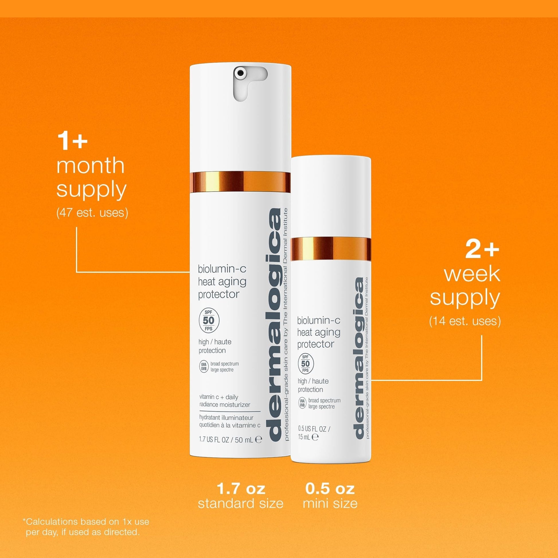 Dermalogica BioLumin-C Heat Aging Protector SPF 50 Sunscreen