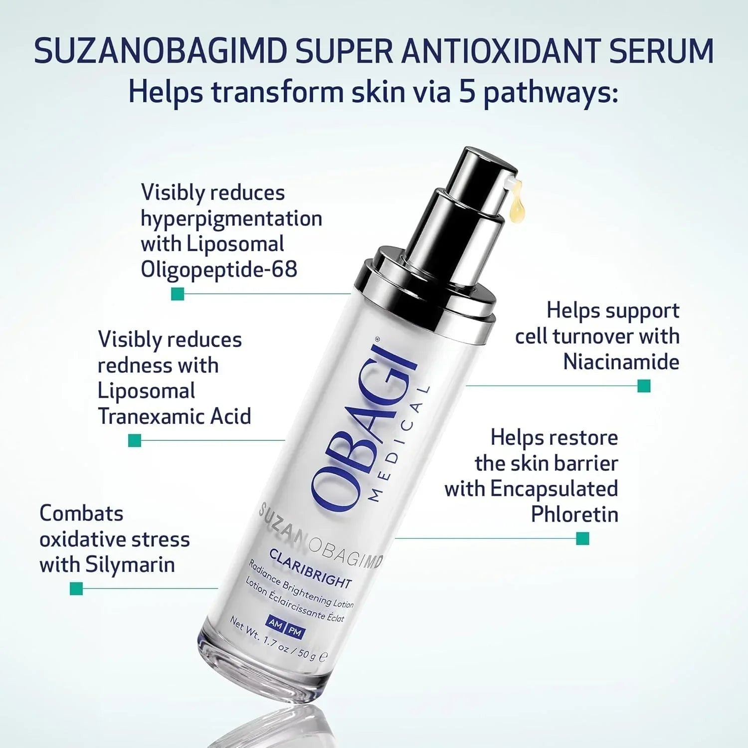 Obagi SuzanObagiMD Claribright 1.7 oz - DermLane