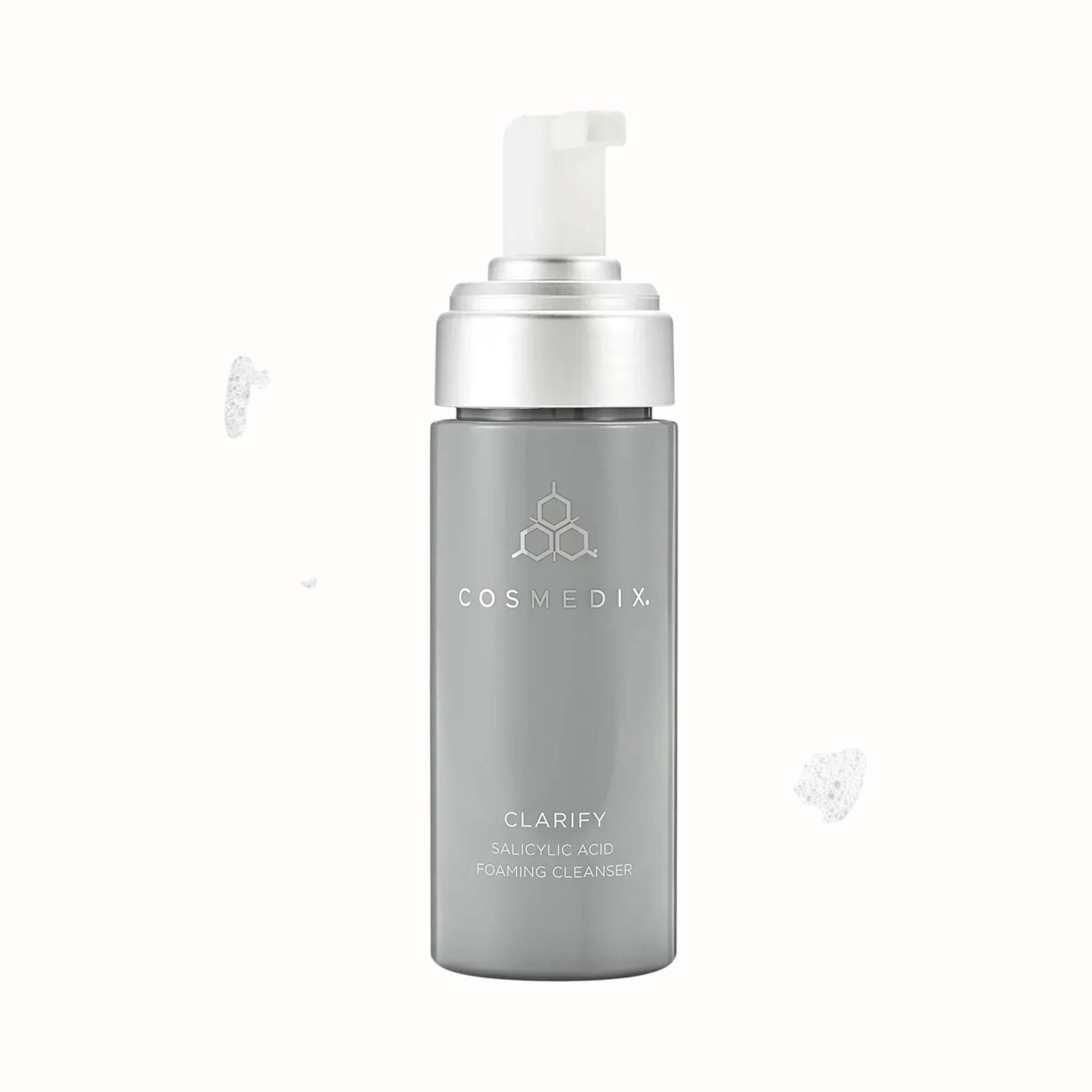 Cosmedix Clarify-Salicylic Acid AM-PM Foaming Cleanser - DermLane