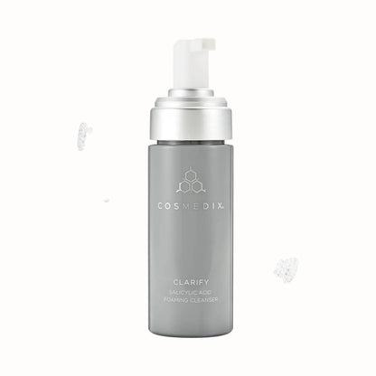 Cosmedix Clarify-Salicylic Acid AM-PM Foaming Cleanser - DermLane