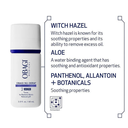 Obagi Nu-Derm Toner AM/PM #2 - DermLane