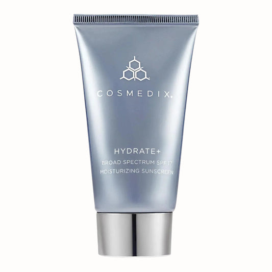 Cosmedix Hydrate+ SPF17 AM Broad Spectrum SPF 17 Moisturizing Sunscreen - DermLane