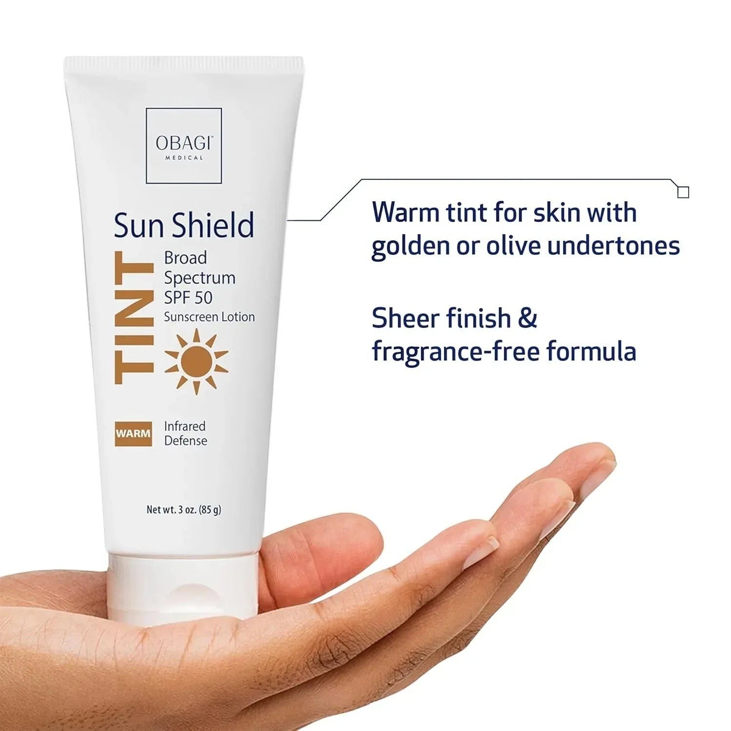 Obagi Sun Shield Tint SPF 50 Warm - DermLane
