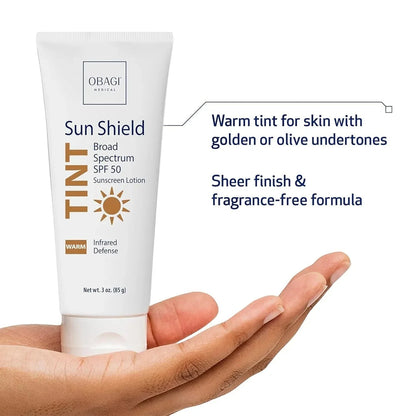 Obagi Sun Shield Tint SPF 50 Warm - DermLane