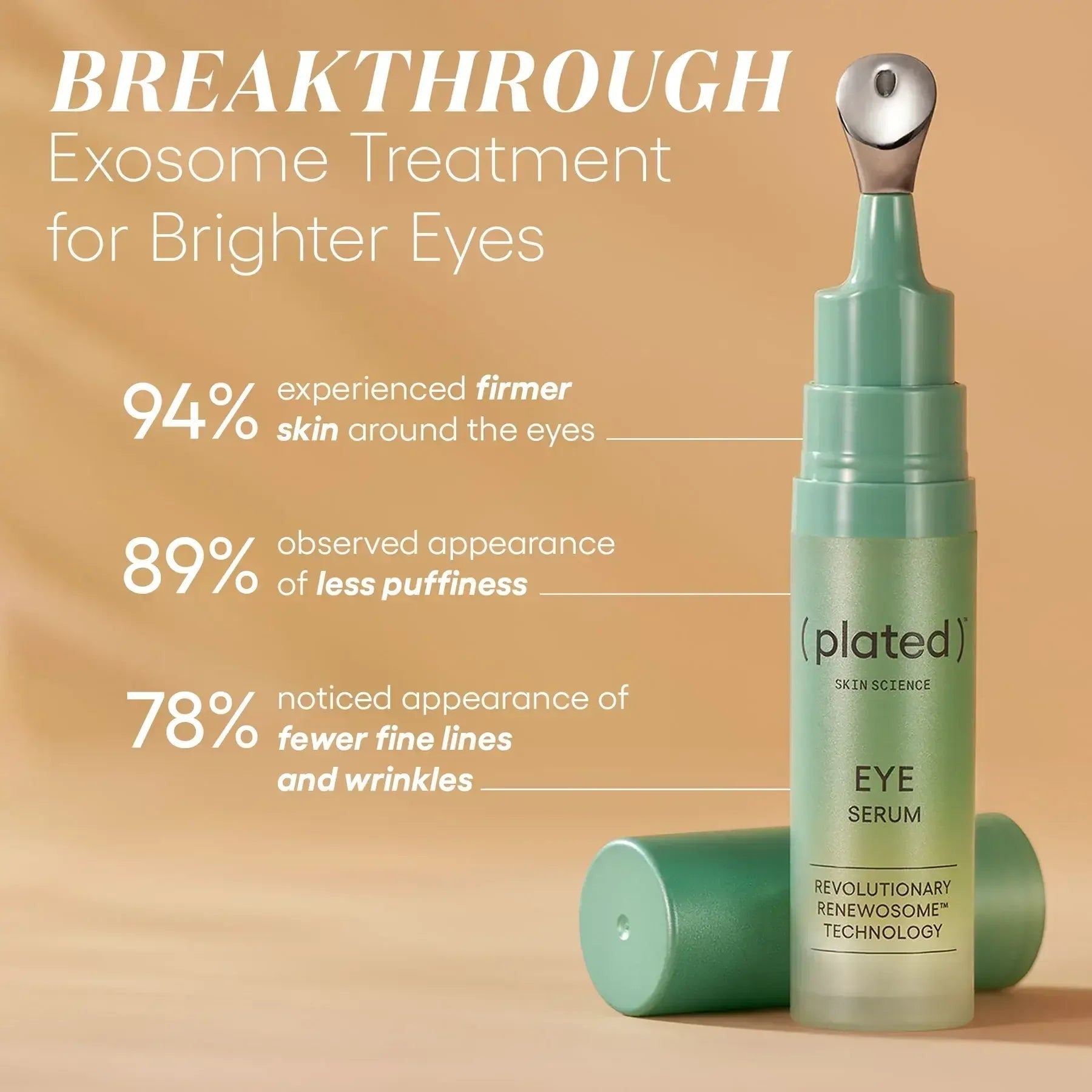 Plated Skin Science Eye Serum - DermLane