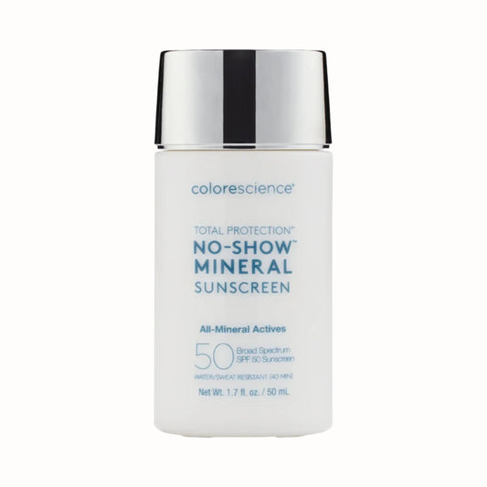 Colorescience Total Protection No Show SPF50 Mineral Sunscreen - DermLane