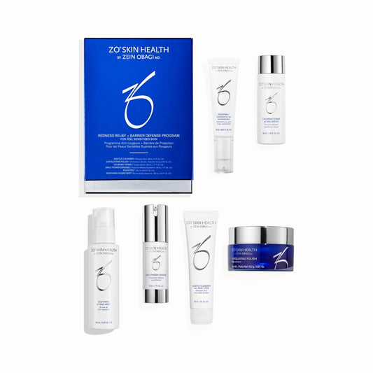 Zo Skin Redness Relief + Barrier Defense Program 6 Product Regimen - DermLane