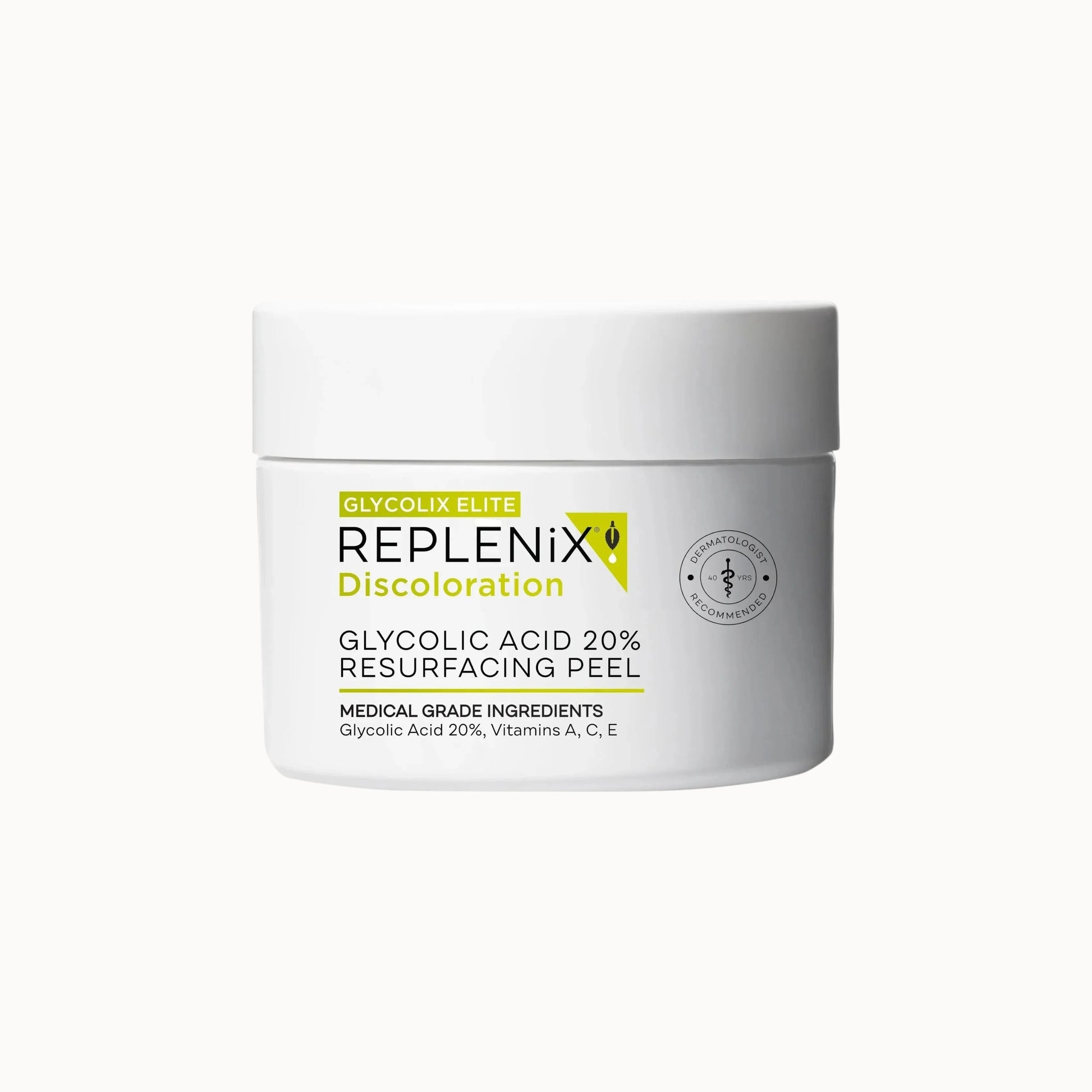Replenix Glycolic Acid 20% Resurfacing Peel - DermLane