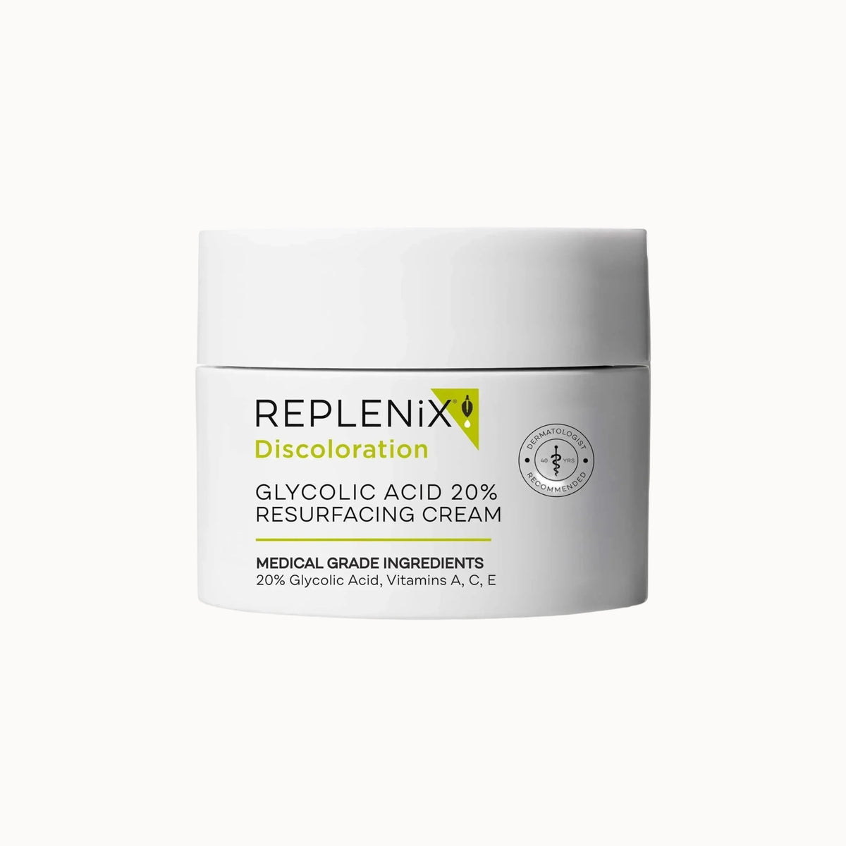 Replenix Glycolic Acid 20% Resurfacing Cream - DermLane