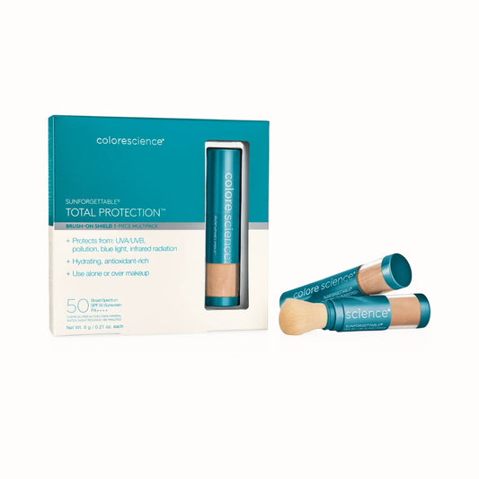 Colorescience Total Protection BrushOn Shield SPF50 Multipack - DermLane